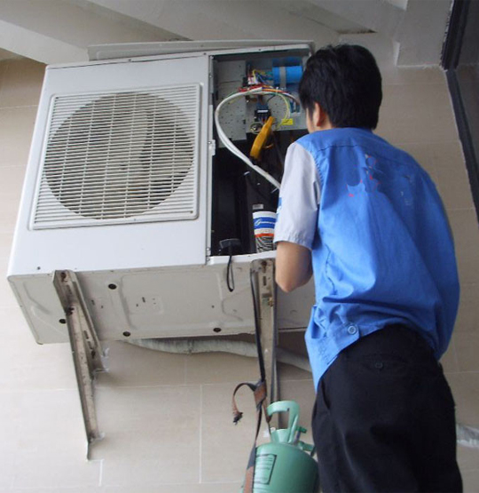 阳朔空调开机无反应维修